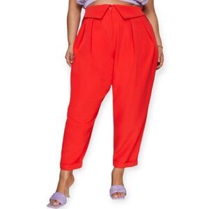 Gabi Fresh X fashion to figure brooke foldover waist pants, size 1